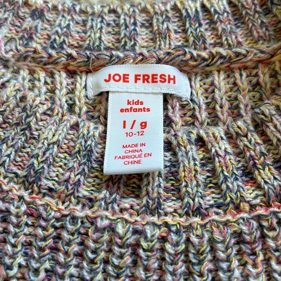 Girls Joe Fresh knit sweater size L (10-12) - Picture 3 of 3